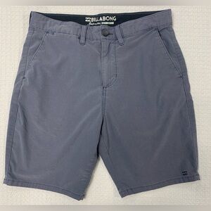Billabong Men's Charcoal Flat Front Shorts
